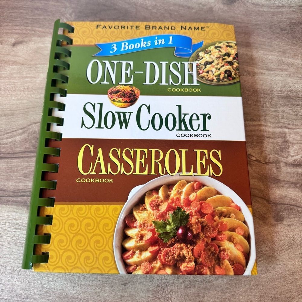 Favorite Brand Name 3 Books in 1: One-dish Cookbook, Slow Cooker Cookbook